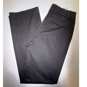 Beatrice B Black Trousers Womens Size 8 IT 46 Cotton Blend Made in Italy NEW